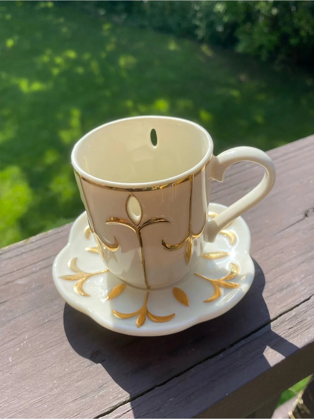 PartyLite “Tea For Two” Candle Holder Set